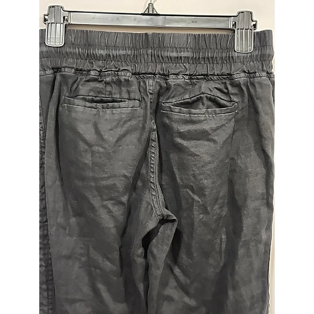 Athleta Joggers Womens Size‎ 0 Petite Black, Zippered Pockets Elastic Waist